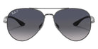 Ray-Ban RB3675 004/78 58 - Gunmetal / Blue & Gray Polarized #id:rb367500478_s:100100