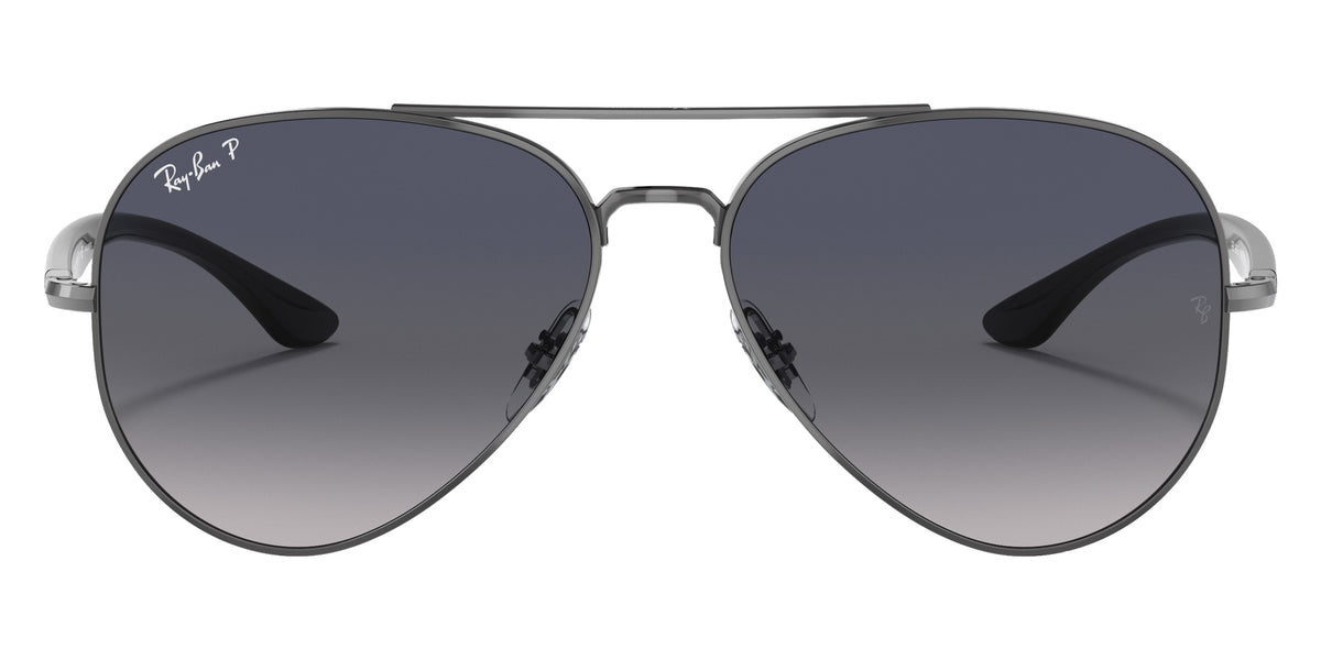 Ray-Ban RB3675 004/78 58 - Gunmetal / Blue & Gray Polarized #id:rb367500478_s:100100
