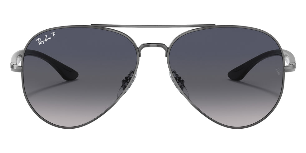 Ray-Ban RB3675 004/78 58 - Gunmetal / Blue & Gray Polarized #id:rb367500478_s:100100