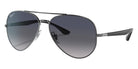 Ray-Ban RB3675 004/78 58 - Gunmetal / Blue & Gray Polarized #id:rb367500478_s:100105