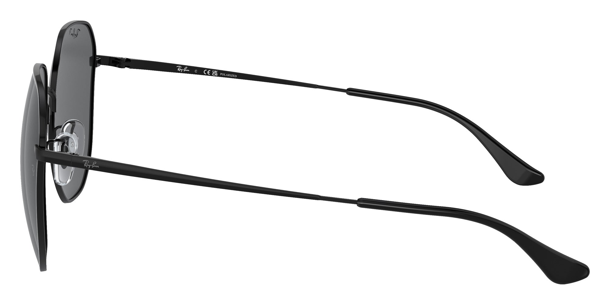 Ray-Ban RB3680D 002/81 60 - Black / Dark Gray Polarized #id:rb3680d00281_s:100110