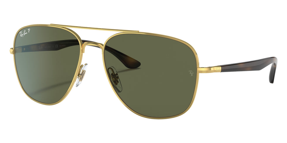 Ray-Ban RB3683 001/58 56 - Arista Gold / G-15 Green Polarized #id:rb368300158_s:100105