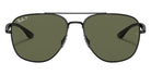 Ray-Ban RB3683 002/58 59 - Black / G-15 Green Polarized #id:rb368300258_s:100100