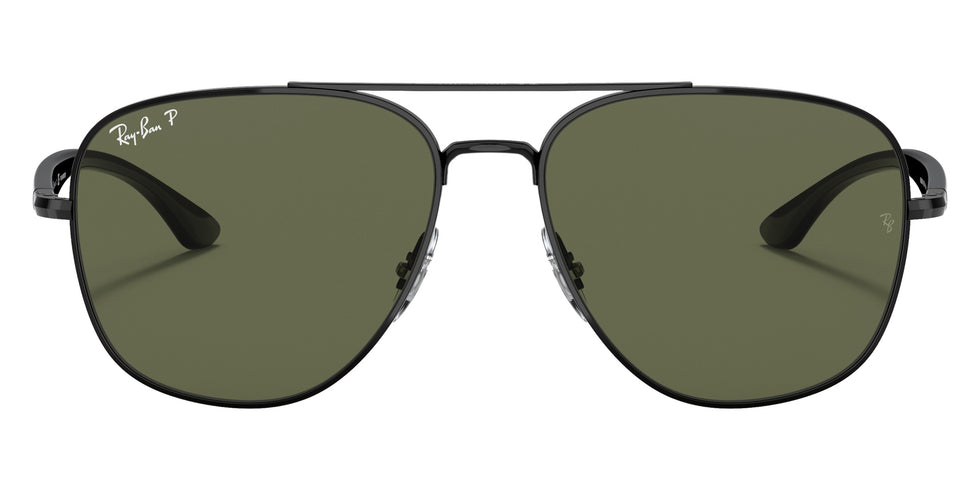Ray-Ban RB3683 002/58 59 - Black / G-15 Green Polarized #id:rb368300258_s:100100