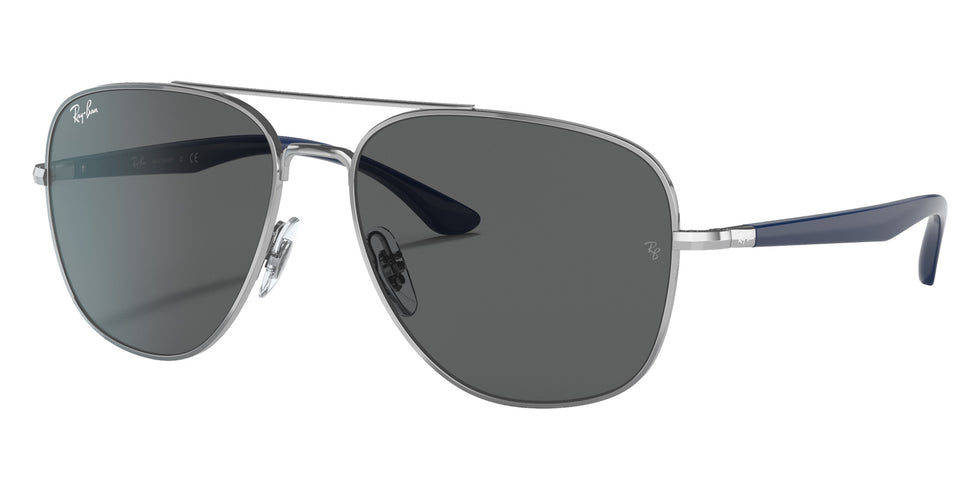Ray-Ban RB3683 003/B1 59 - Silver / Dark Gray #id:rb3683003b1_s:102105