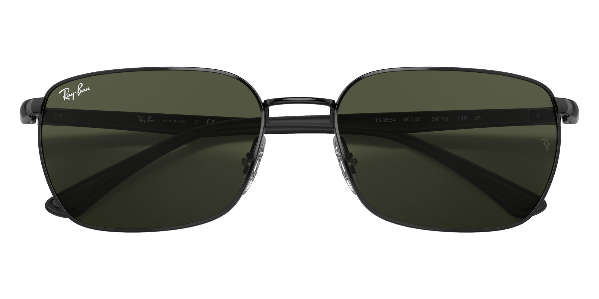 Ray-Ban RB3684 002/31 58 - Black #id:rb368400231_s:100125