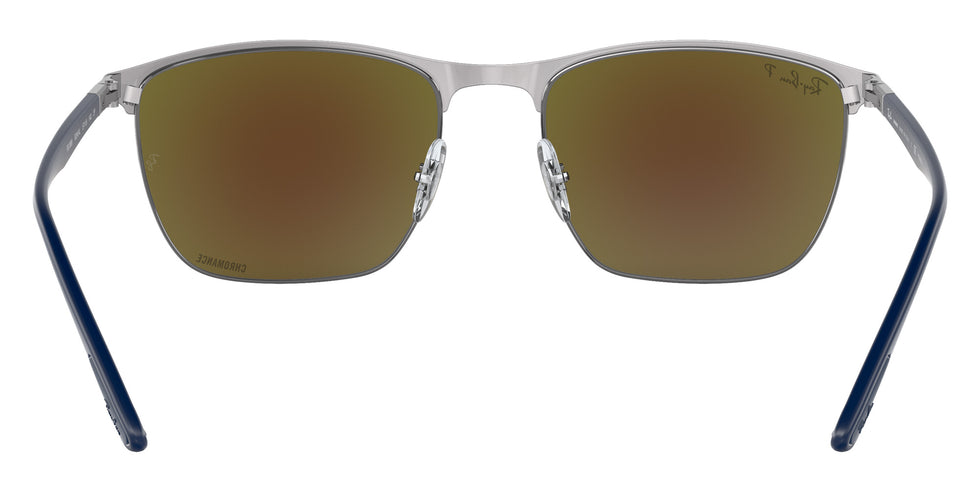 Ray-Ban RB3686 Chromance 92044L 57 - Blue on Gunmetal / Blue Mirrored Polarized #id:rb368692044l_s:100115
