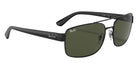 Ray-Ban RB3687 002/31 61 - Black / Green #id:rb368700231_s:100120