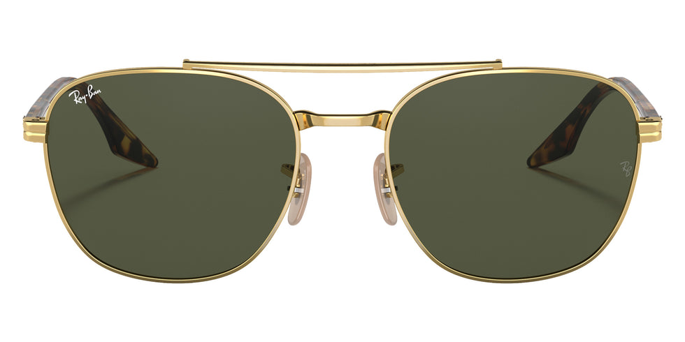Ray-Ban RB3688 001/31 55 - Arista Gold / Green #id:rb368800131_s:100100