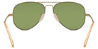 Ray-Ban RB3689 Aviator Metal II 9064O9 58 - Arista Gold / G-15 Green Polarized #id:rb36899064o9_s:100115