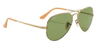 Ray-Ban RB3689 Aviator Metal II 9064O9 58 - Arista Gold / G-15 Green Polarized #id:rb36899064o9_s:100120