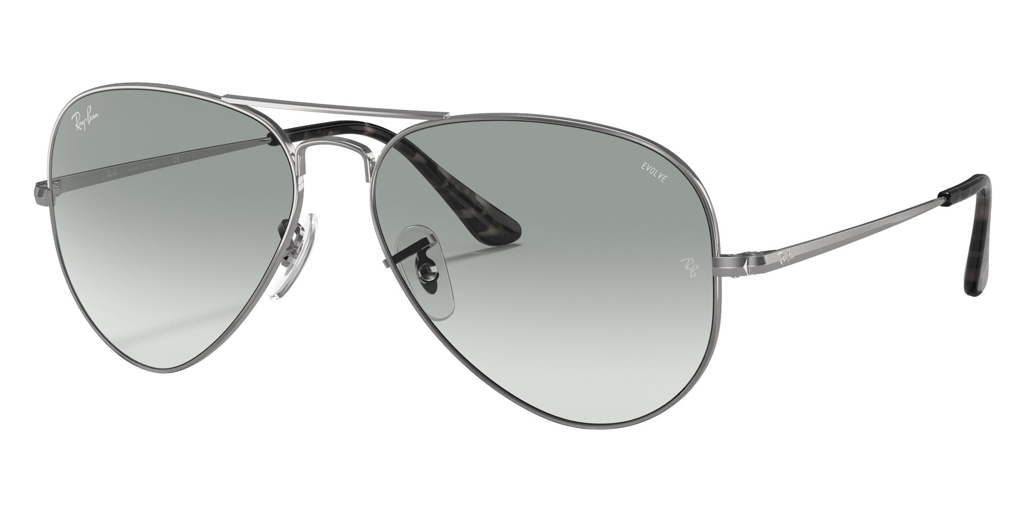 Ray-Ban RB3689 9149AD 58 - Silver / Photochromic Azure Gradient Blue #id:rb36899149ad_s:100105