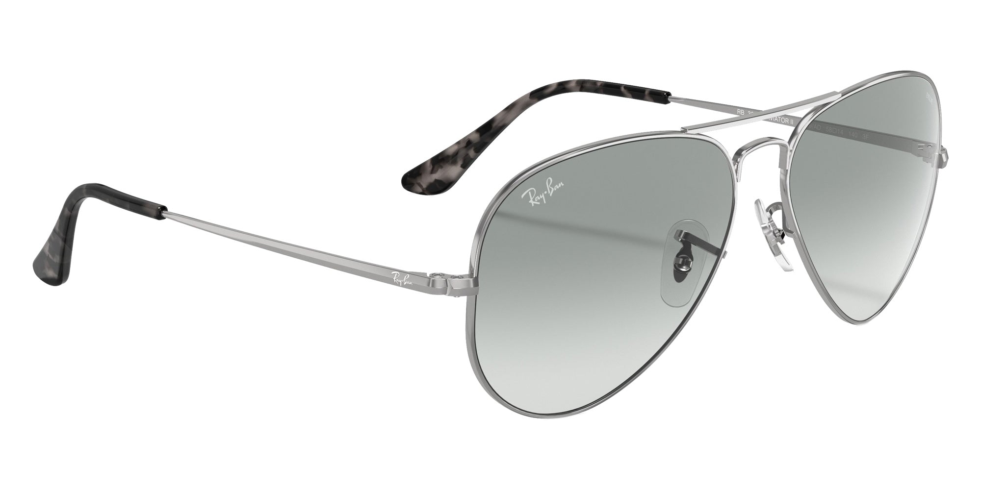 Ray-Ban RB3689 9149AD 58 - Silver / Photochromic Azure Gradient Blue #id:rb36899149ad_s:100120