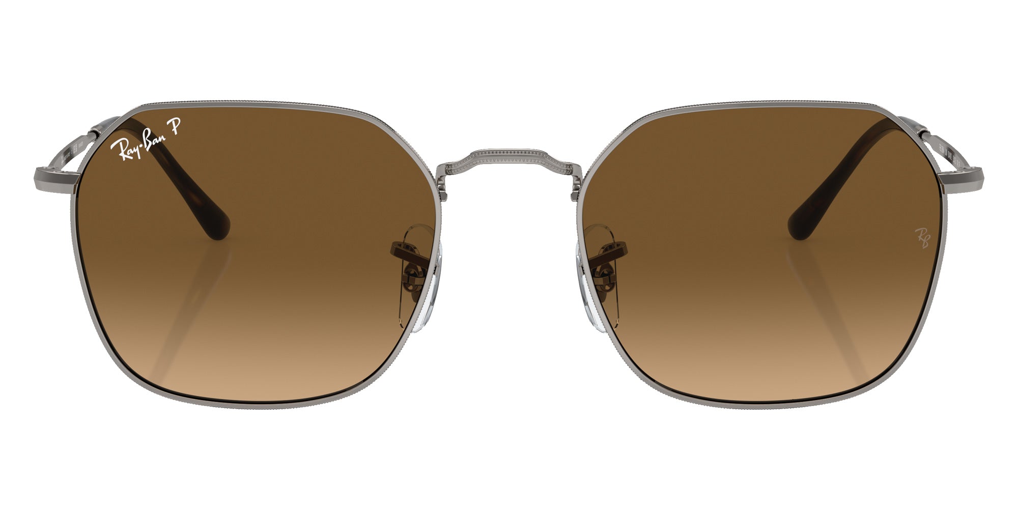 Ray-Ban RB3694 Jim 004/M2 53 - Gunmetal / Brown Polarized #id:rb3694004m2_s:100100