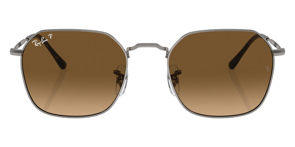 Ray-Ban RB3694 Jim 004/M2 53 - Gunmetal / Brown Polarized #id:rb3694004m2_s:100100