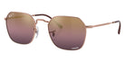 Ray-Ban RB3694 Jim 9202G9 53 - Rose Gold / Gold/Red Mirrored Polarized #id:rb36949202g9_s:102105