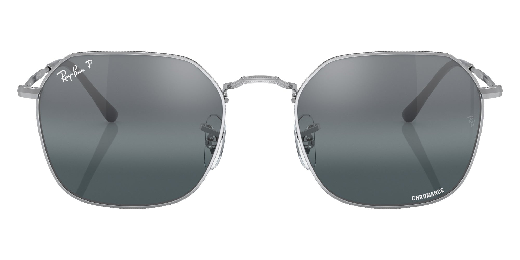 Ray-Ban RB3694 Jim 9242G6 53 - Silver / Silver/Blue Mirrored Polarized #id:rb36949242g6_s:106100