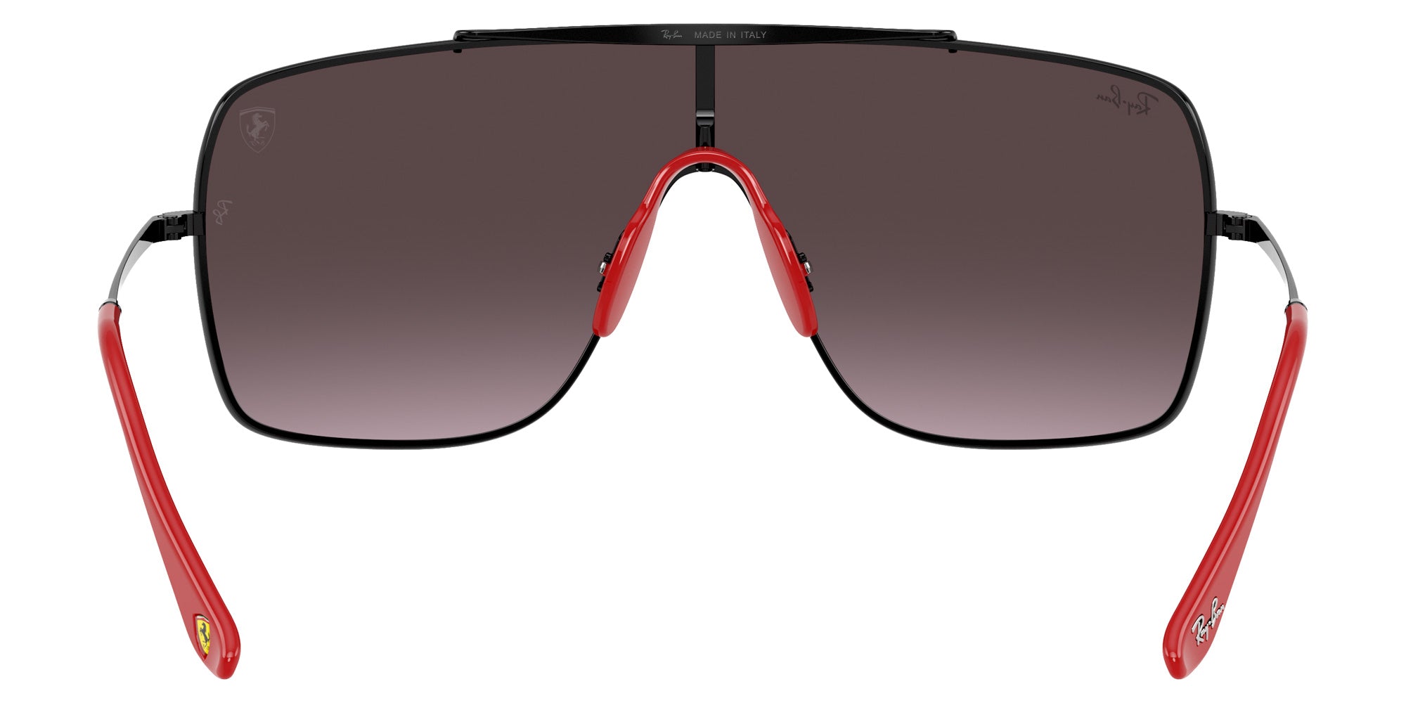 Ray-Ban RB3697M Scuderia Ferrari F009Y3 135 - Black / Violet Mirrored Gradient Silver #id:rb3697mf009y3_s:100115