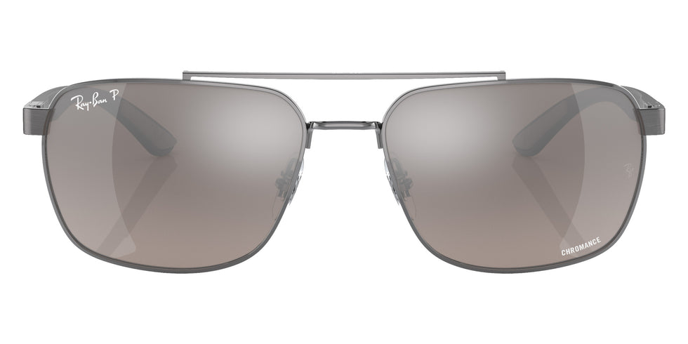 Ray-Ban RB3701 004/5J 59 - Gunmetal / Gray Mirrored Polarized #id:rb37010045j_s:102100
