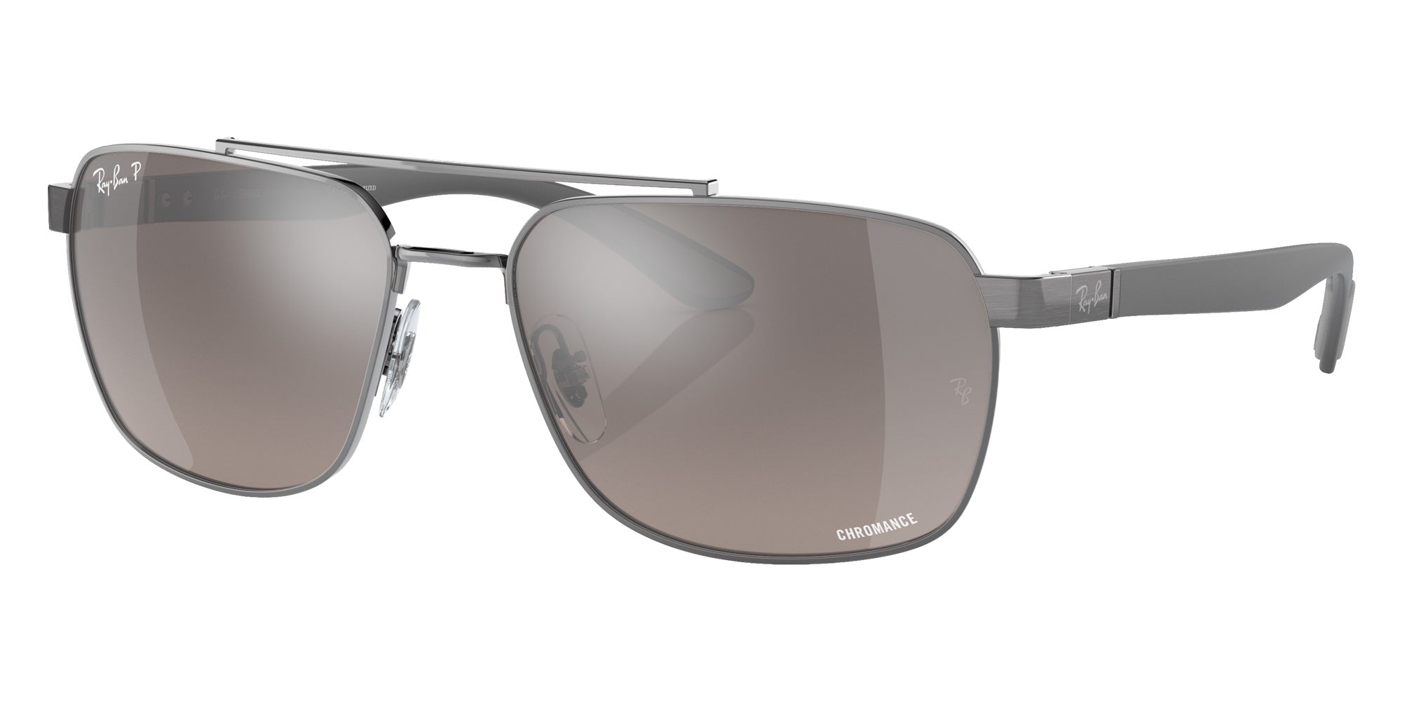 Ray-Ban RB3701 004/5J 59 - Gunmetal / Gray Mirrored Polarized #id:rb37010045j_s:102105