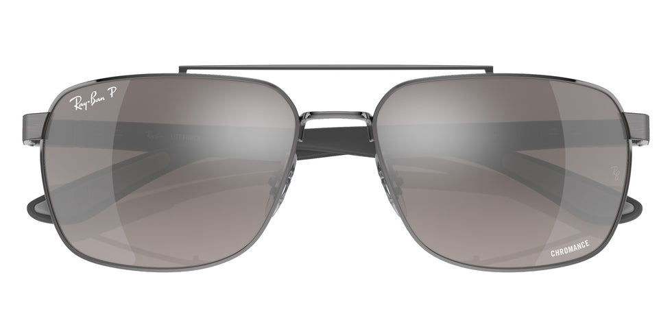 Ray-Ban RB3701 004/5J 59 - Gunmetal / Gray Mirrored Polarized #id:rb37010045j_s:102120
