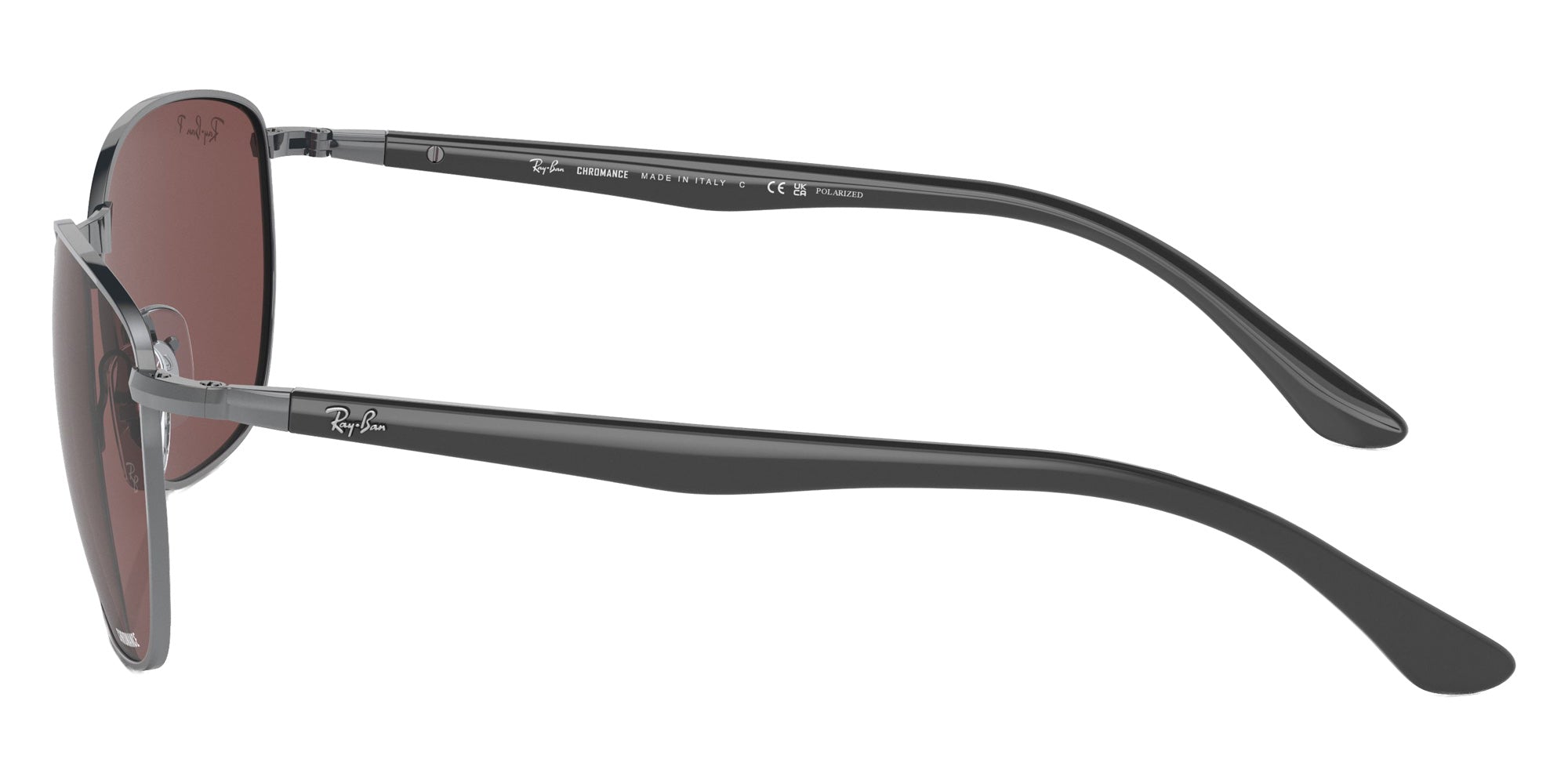 Ray-Ban RB3702 004/AF 57 - Gunmetal / Dark Violet Polarized+ #id:rb3702004af_s:100110