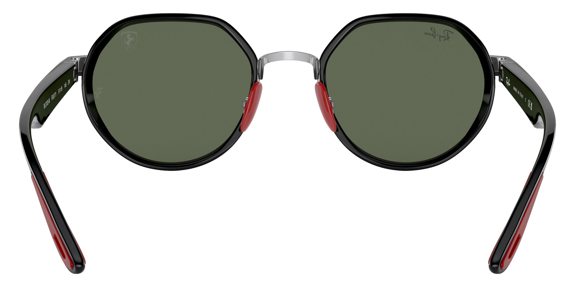 Ray-Ban RB3703M Scuderia Ferrari F00771 51 - Silver / Dark Green #id:rb3703mf00771_s:100115