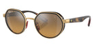 Ray-Ban RB3703M Scuderia Ferrari F076A2 51 - Gold / Brown/Gray Mirrored Polarized #id:rb3703mf076a2_s:102105
