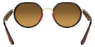 Ray-Ban RB3703M Scuderia Ferrari F076A2 51 - Gold / Brown/Gray Mirrored Polarized #id:rb3703mf076a2_s:102115