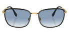Ray-Ban RB3705 90003F 57 - Black on Gold #id:rb370590003f_s:102100