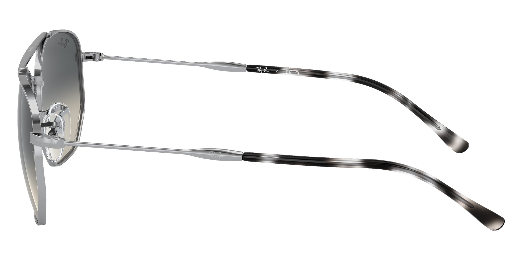 Ray-Ban RB3707 003/71 57 - Silver / Gray #id:rb370700371_s:100110