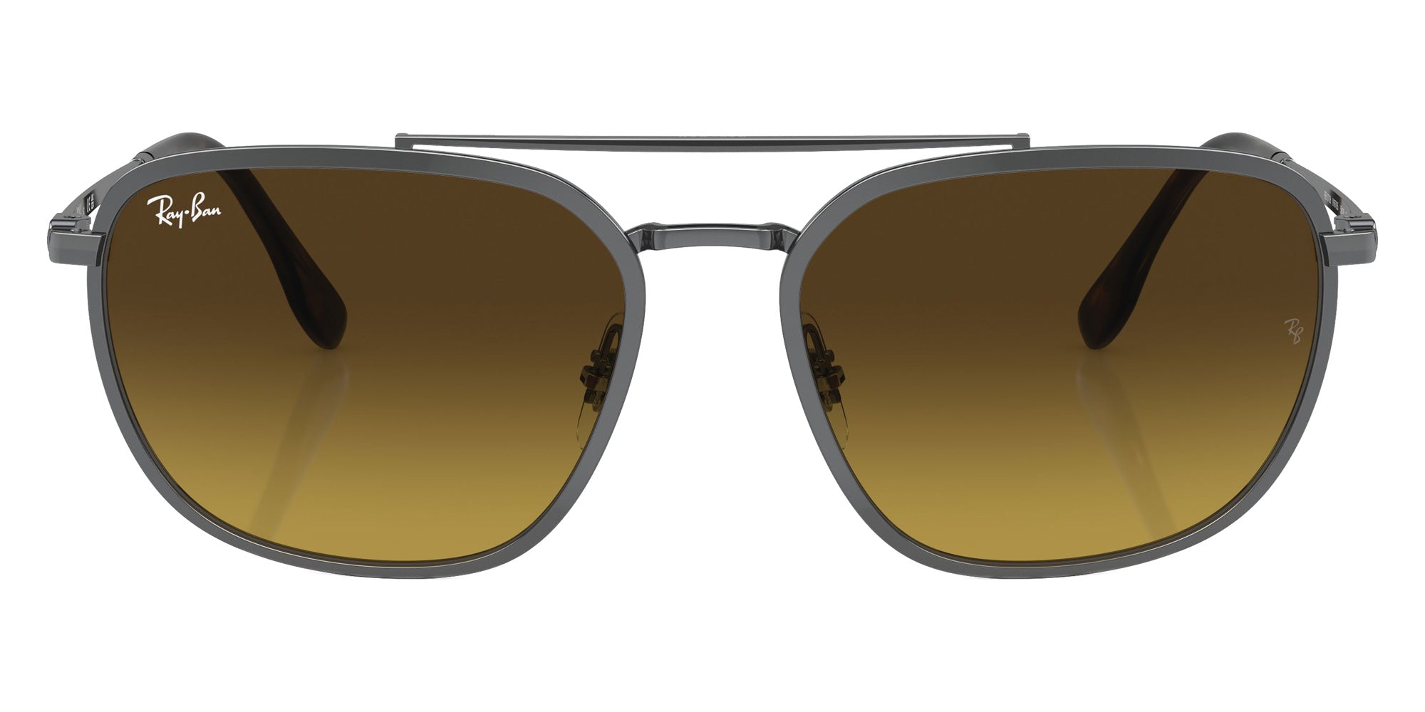 Ray-Ban RB3708 916785 59 - Gunmetal / Brown #id:rb3708916785_s:100100