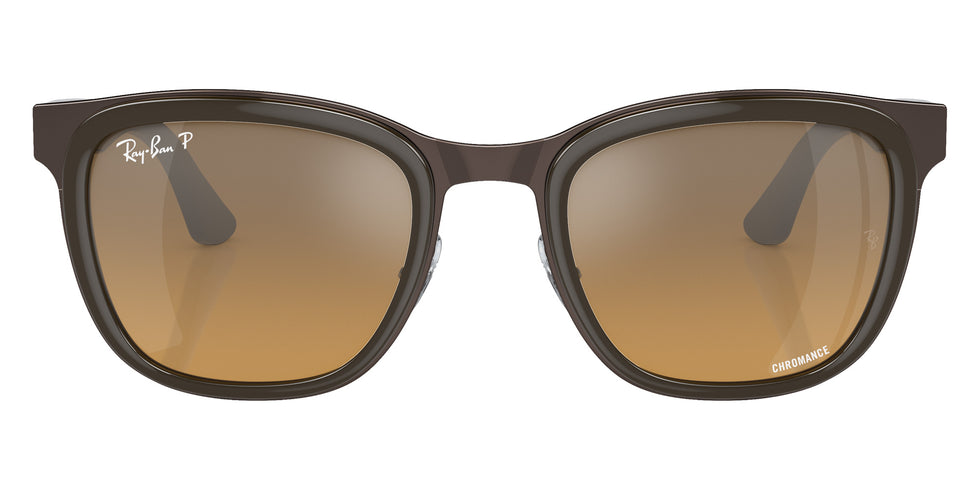 Ray-Ban RB3709 Clyde 9259A2 53 - Brown on Copper / Gray & Brown Polarized+ Mirrored #id:rb37099259a2_s:102100
