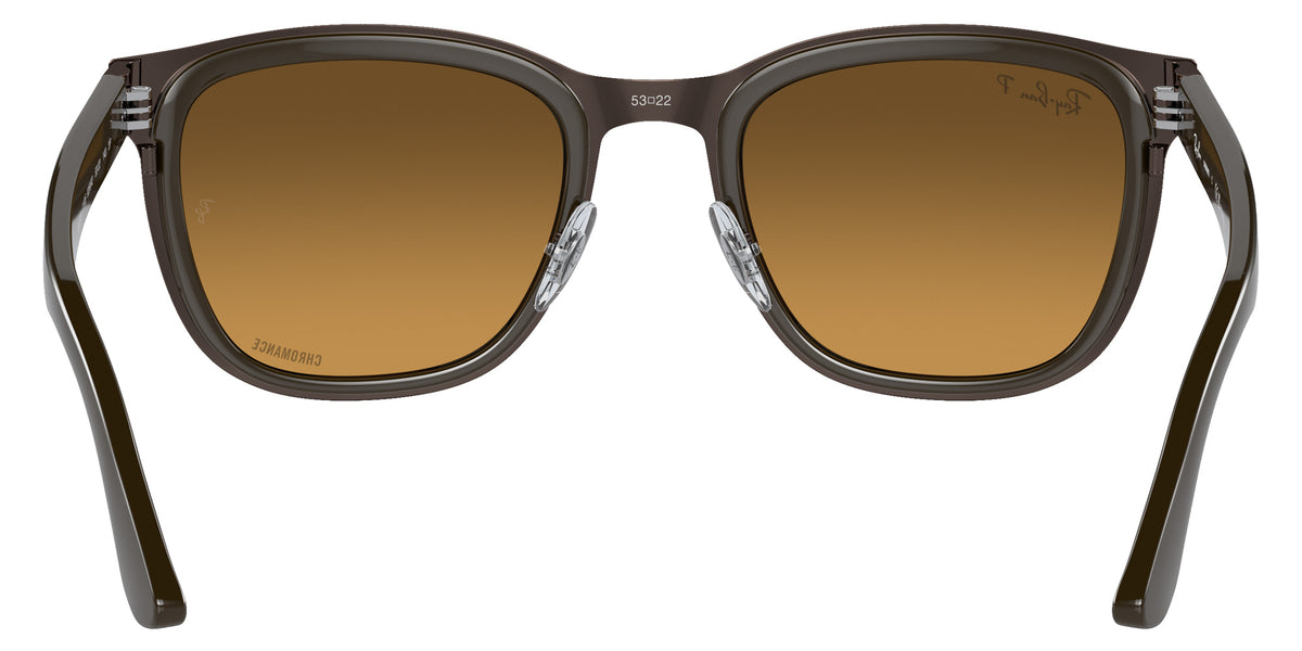 Ray-Ban RB3709 Clyde 9259A2 53 - Brown on Copper / Gray & Brown Polarized+ Mirrored #id:rb37099259a2_s:102115
