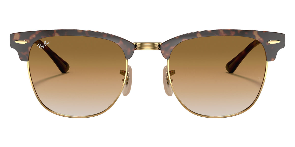 Ray-Ban RB3716 Clubmaster Metal 900851 51 - Havana on Gold / Light Brown Gradient #id:rb3716900851_s:100100