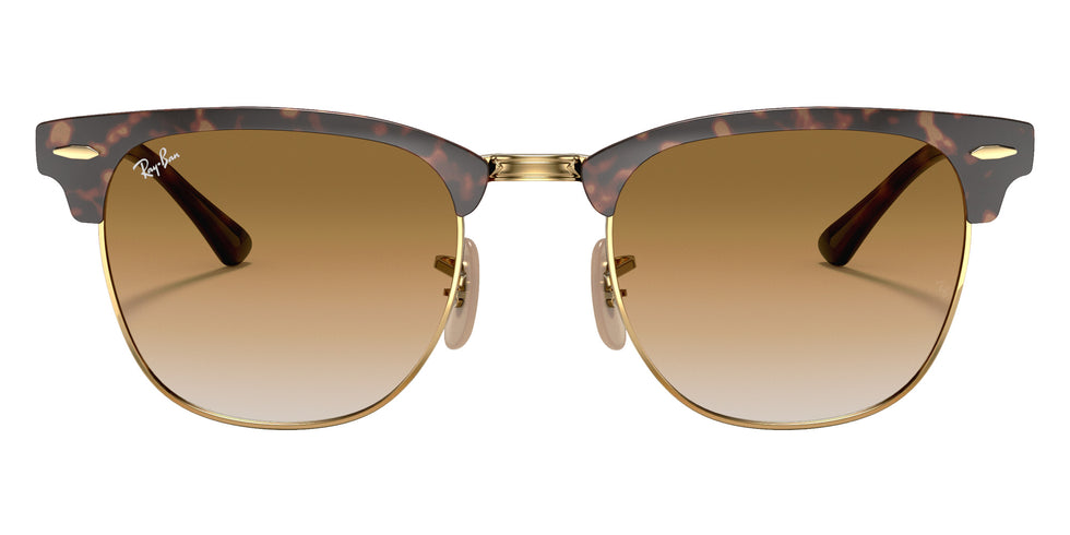 Ray-Ban RB3716 Clubmaster Metal 900851 51 - Havana on Gold / Light Brown Gradient #id:rb3716900851_s:100100