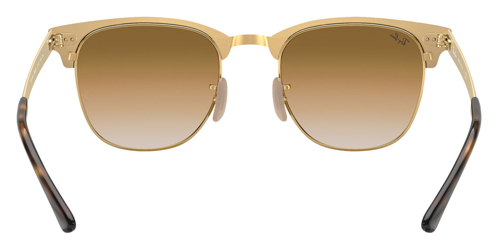 Ray-Ban RB3716 Clubmaster Metal 900851 51 - Havana on Gold / Light Brown Gradient #id:rb3716900851_s:100115