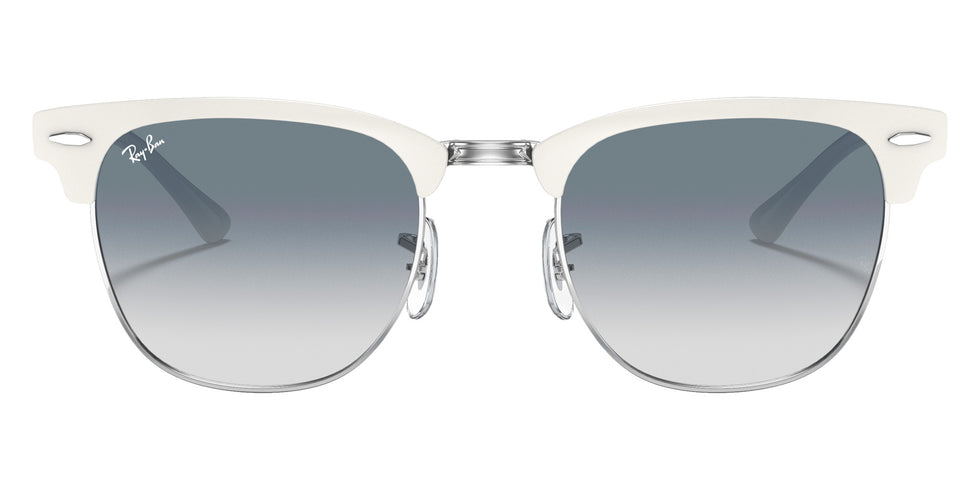 Ray-Ban RB3716 Clubmaster Metal 90883F 51 - White / Light Blue Gradient #id:rb371690883f_s:100100