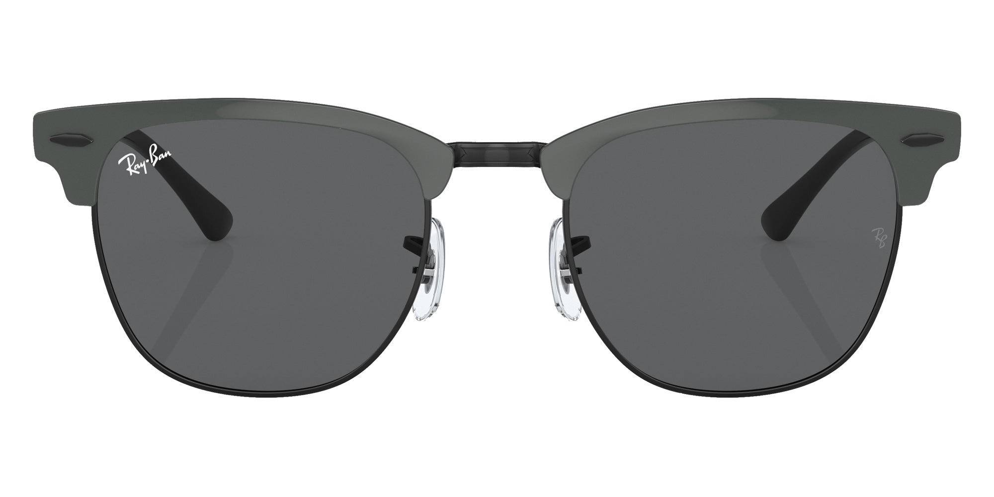 Ray-Ban RB3716 Clubmaster Metal Square Sunglasses | EyeOns.com