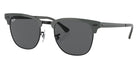 Ray-Ban RB3716 Clubmaster Metal 9256B1 51 - Gray on Black / Dark Gray #id:rb37169256b1_s:102105