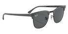 Ray-Ban RB3716 Clubmaster Metal 9256B1 51 - Gray on Black / Dark Gray #id:rb37169256b1_s:102125
