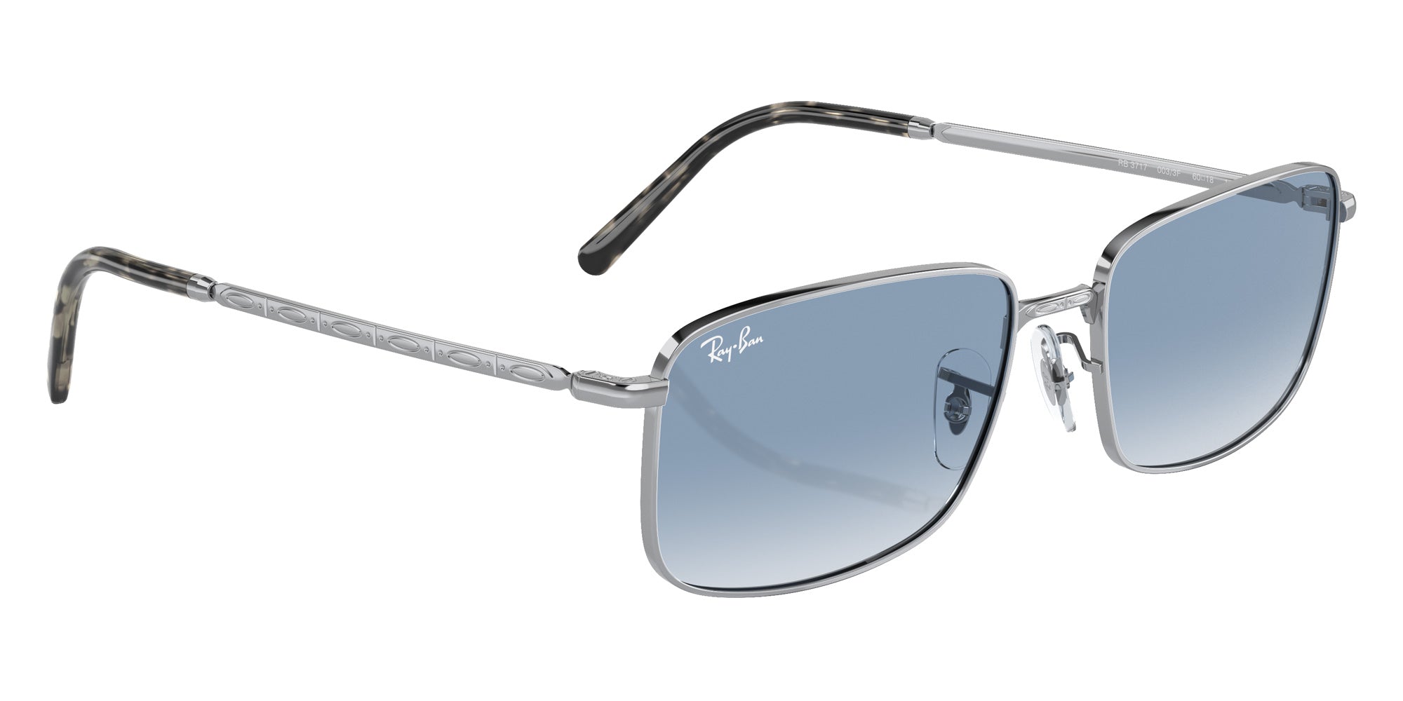 Ray-Ban RB3717 003/3F 60 - Silver / Blue #id:rb37170033f_s:100120