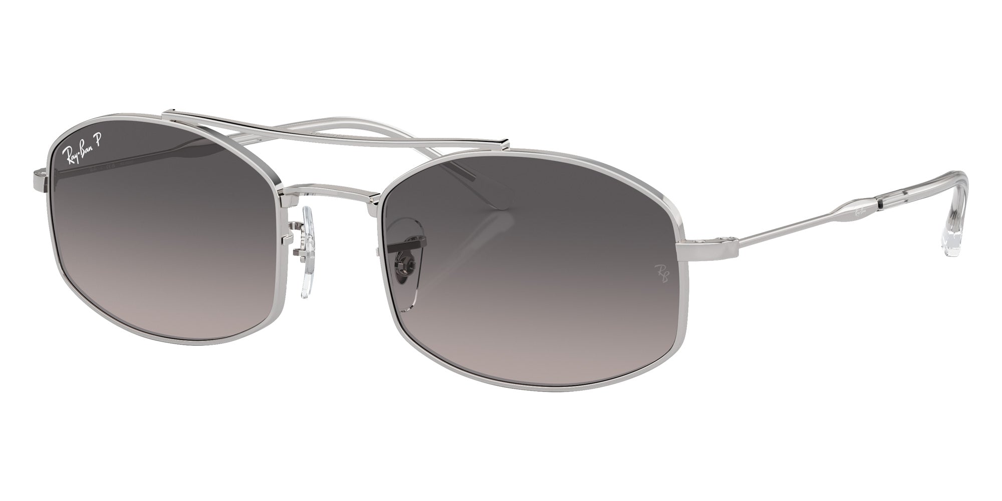 Ray-Ban RB3719 003/M3 51 - Silver / Light Gray Polarized #id:rb3719003m3_s:104105