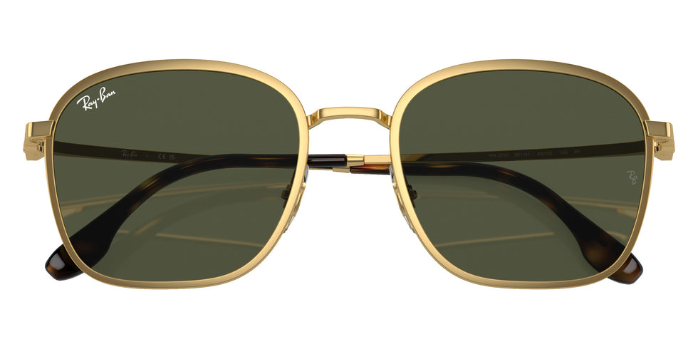 Ray-Ban RB3720 001/31 55 - Arista Gold / Green #id:rb372000131_s:100125