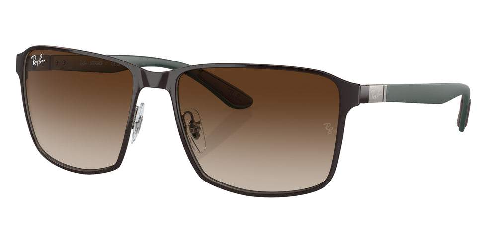 Ray-Ban RB3721 188/13 59 - Brown on Gunmetal / Brown #id:rb372118813_s:100105