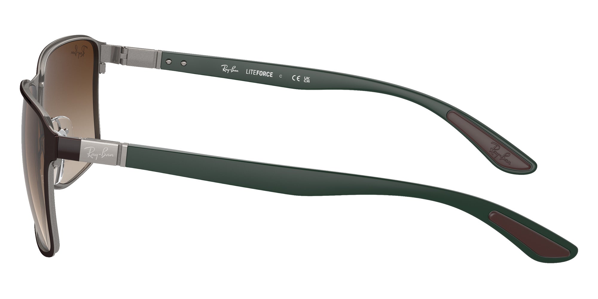 Ray-Ban RB3721 188/13 59 - Brown on Gunmetal / Brown #id:rb372118813_s:100110