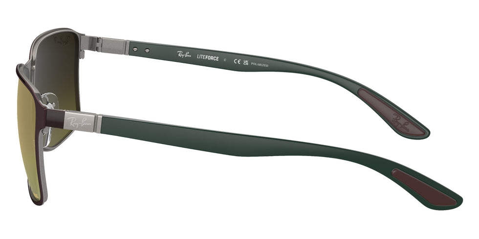 Ray-Ban RB3721CH Chromance 188/6O 59 - Brown on Gunmetal / Green/Gold Mirrored Polarized #id:rb3721ch1886o_s:104110