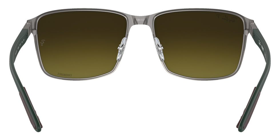 Ray-Ban RB3721CH Chromance 188/6O 59 - Brown on Gunmetal / Green/Gold Mirrored Polarized #id:rb3721ch1886o_s:104115