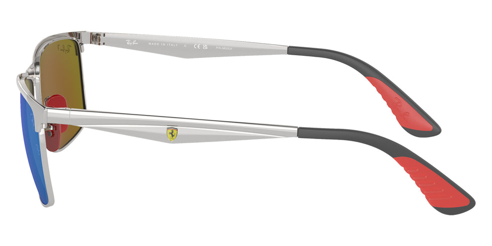 Ray-Ban RB3726M Scuderia Ferrari F007A1 57 - Silver / Blue Mirrored Polarized #id:rb3726mf007a1_s:100110