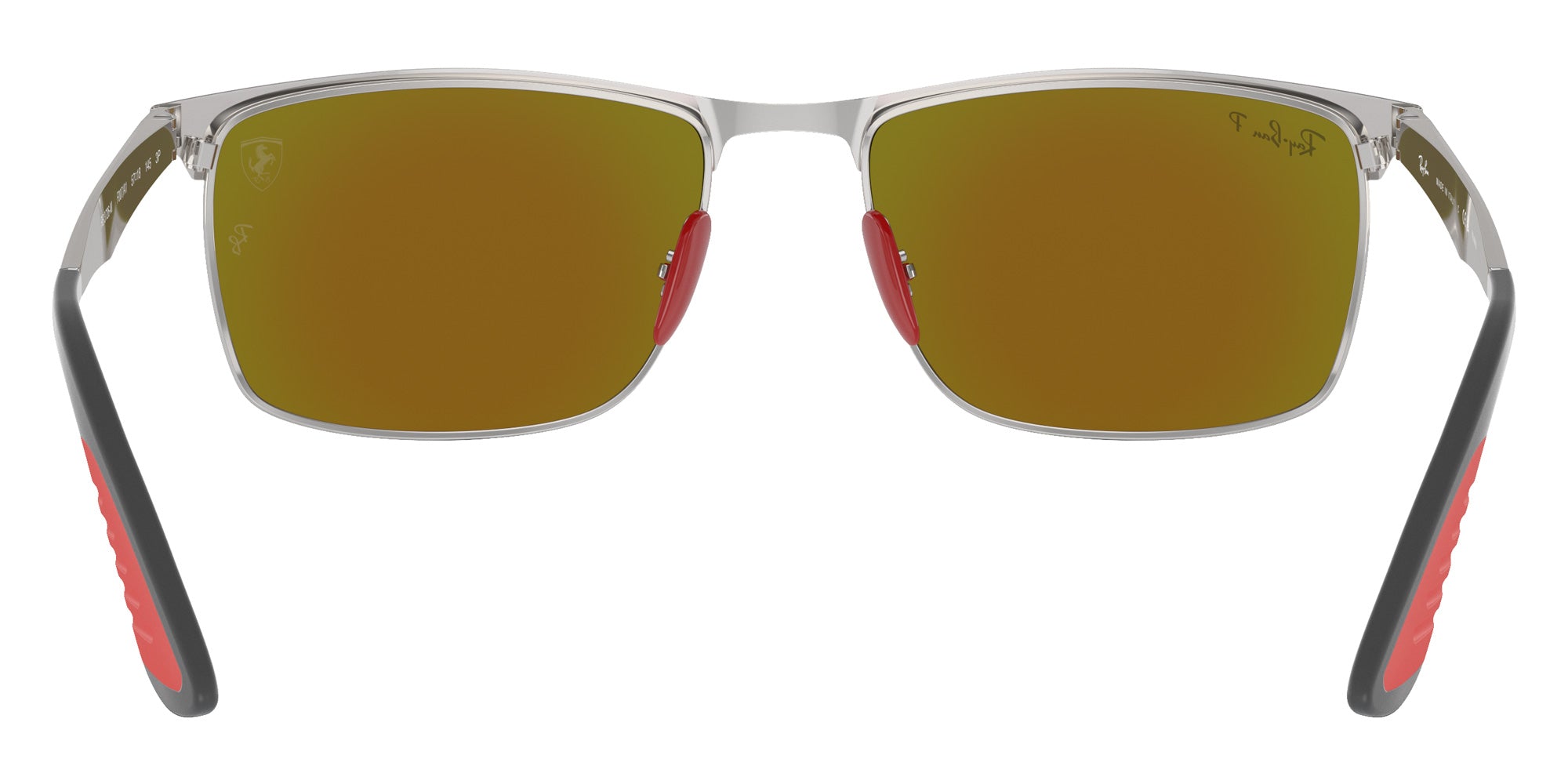 Ray-Ban RB3726M Scuderia Ferrari Rectangle Sunglasses | EyeOns.com